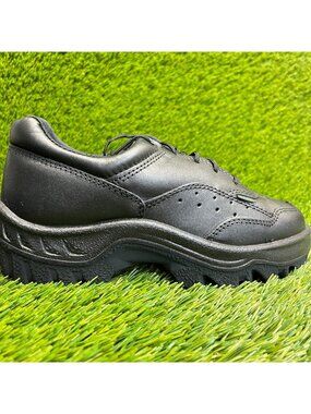 Rocky Postal TMC 5101 Womens Size 5 Black Leather Slip Resistant Oxford Shoes